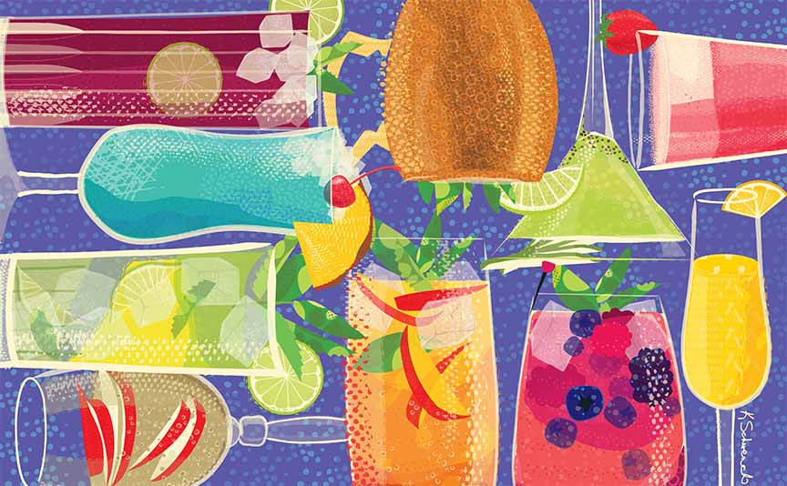 KS2 – Rockin the Mocktails – Drinks Horizontal © Kris Schwenck