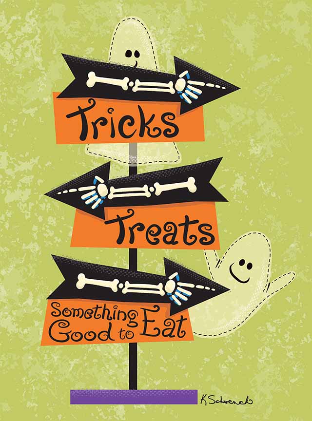 KS2 – Too Cute to Spook – Ghost Signs © Kris Schwenck