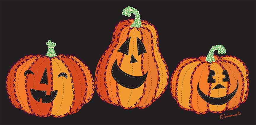 KS2 – Too Cute to Spook – Pumpkins © Kris Schwenck