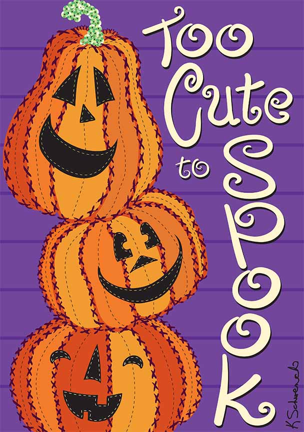 KS2 – Too Cute to Spook – Too Cute to Spook Pumpkins © Kris Schwenck