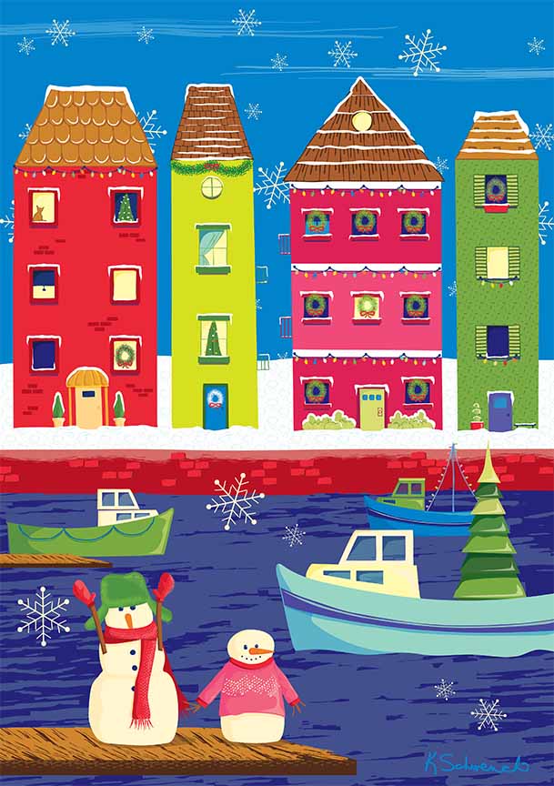KS2 – Wintery Wonderland – Harbour Village © Kris Schwenck