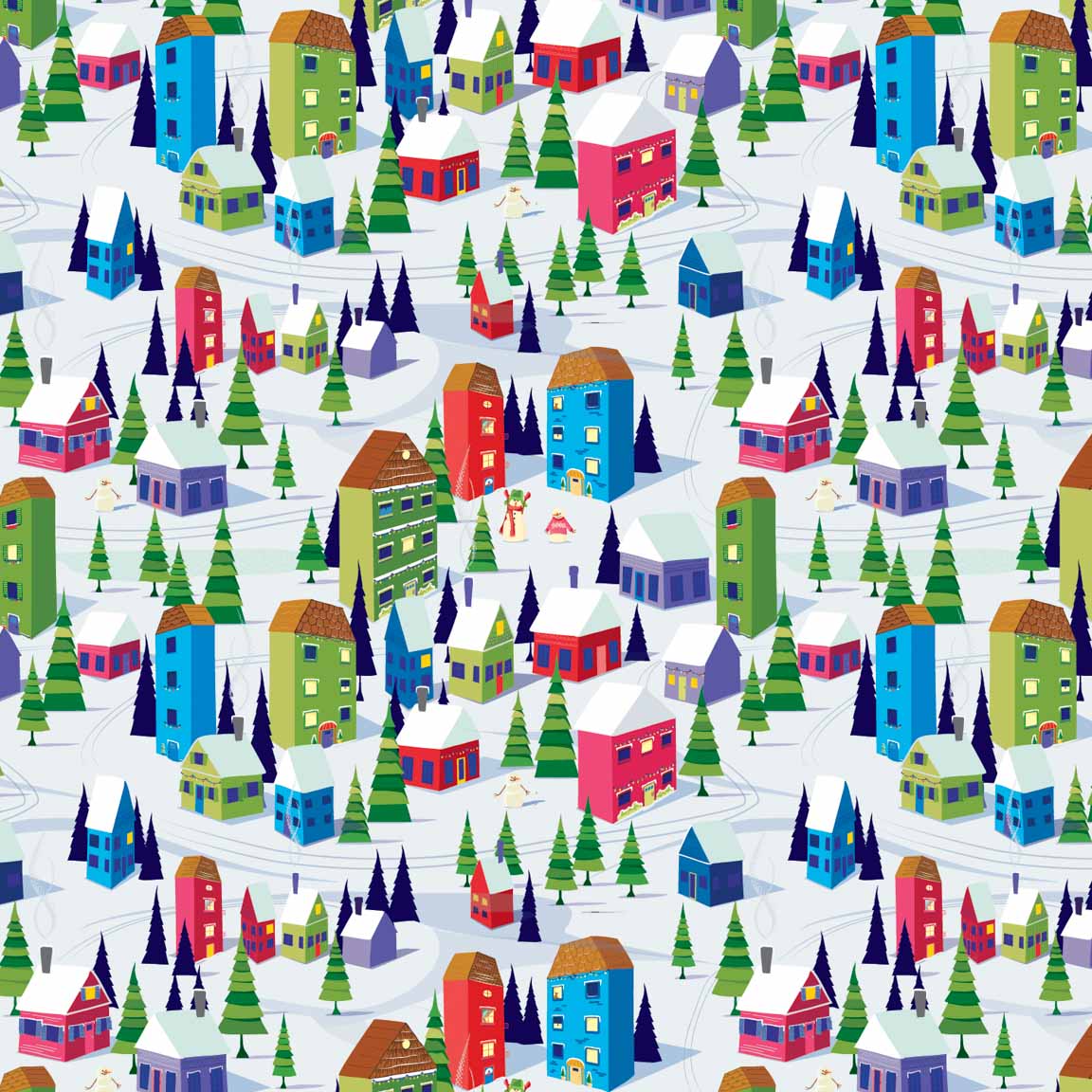 KS2 – Wintery Wonderland Surface Design – 02 © Kris Schwenck