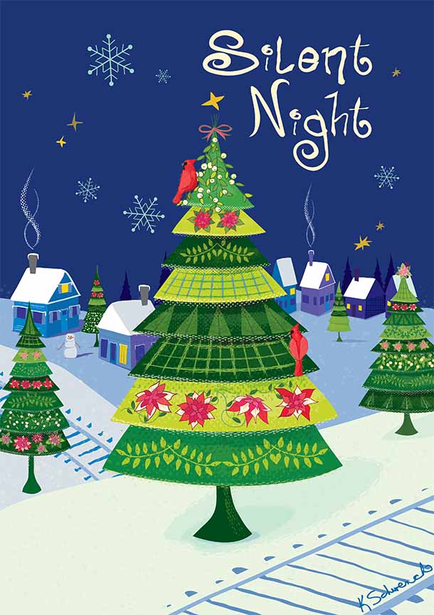 KS2 – Wintery Wonderland – Winter Village – Silent Night © Kris Schwenck
