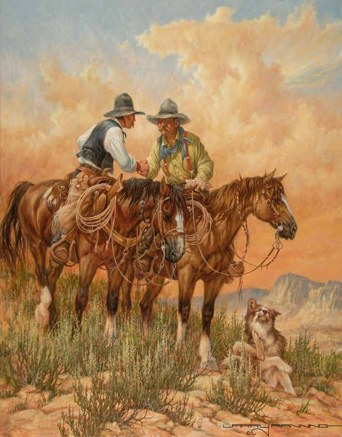 LF – American West – Code of the West © Larry Fanning