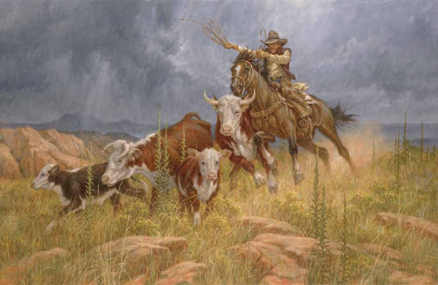 LF – American West – Gathering Pairs © Larry Fanning