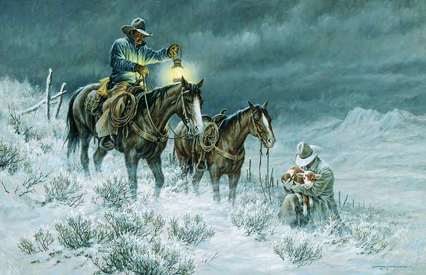 LF – American West – High Range – Early Arrival © Larry Fanning