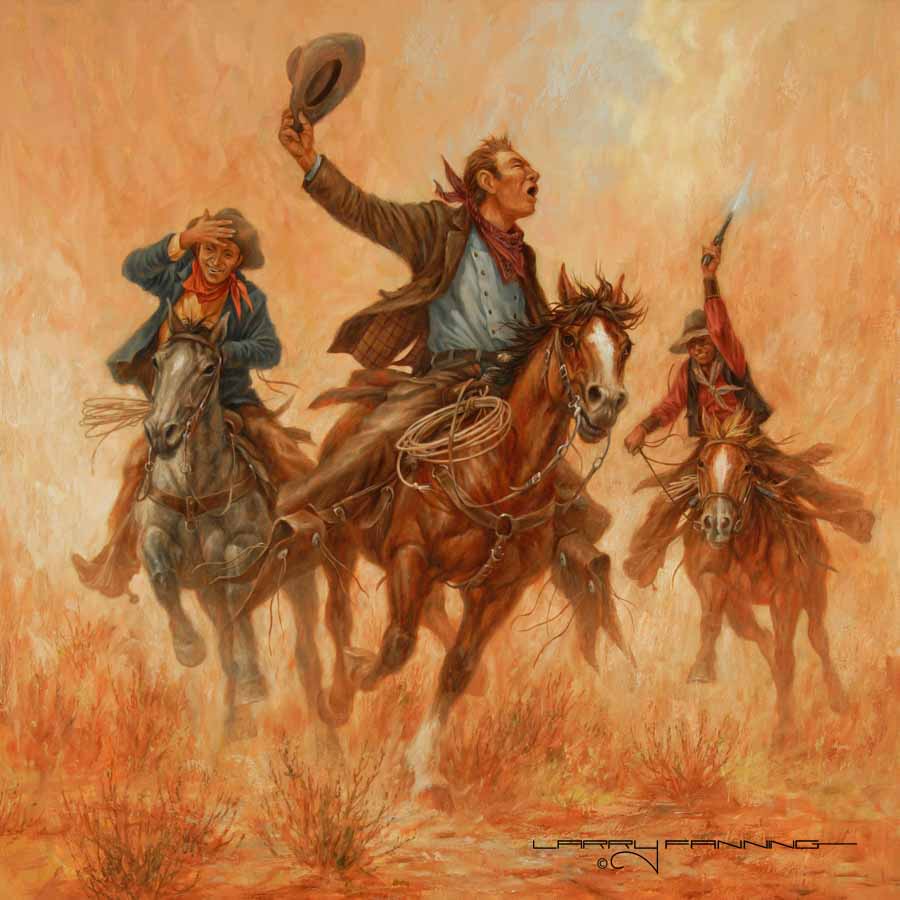 LF – American West – Off to See the Elephant © Larry Fanning