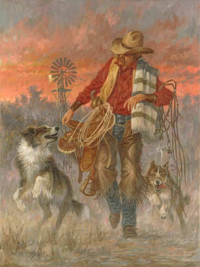 LF – American West – Raring to Go © Larry Fanning