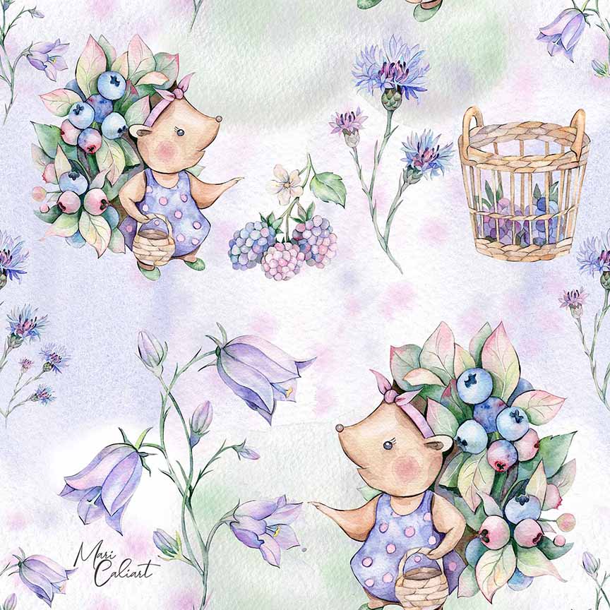 MC – Berry Hedgehog Collection 1101as © Mari Caliart