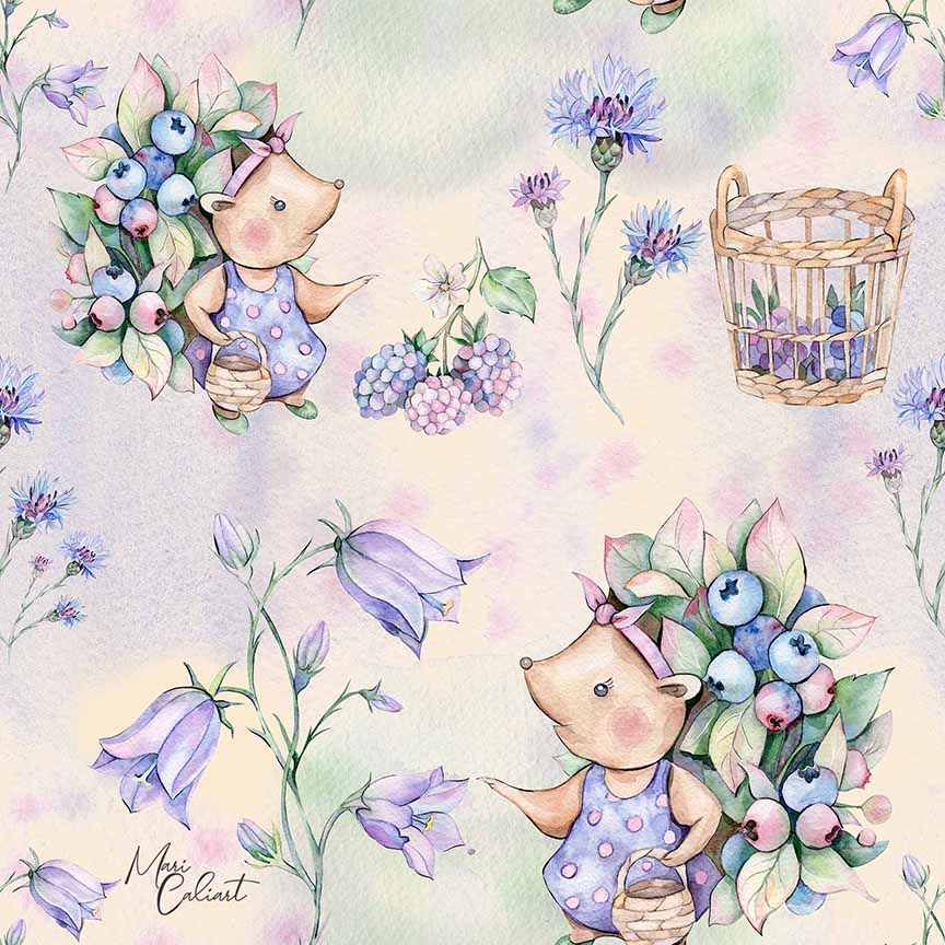 MC – Berry Hedgehog Collection 1101bs © Mari Caliart