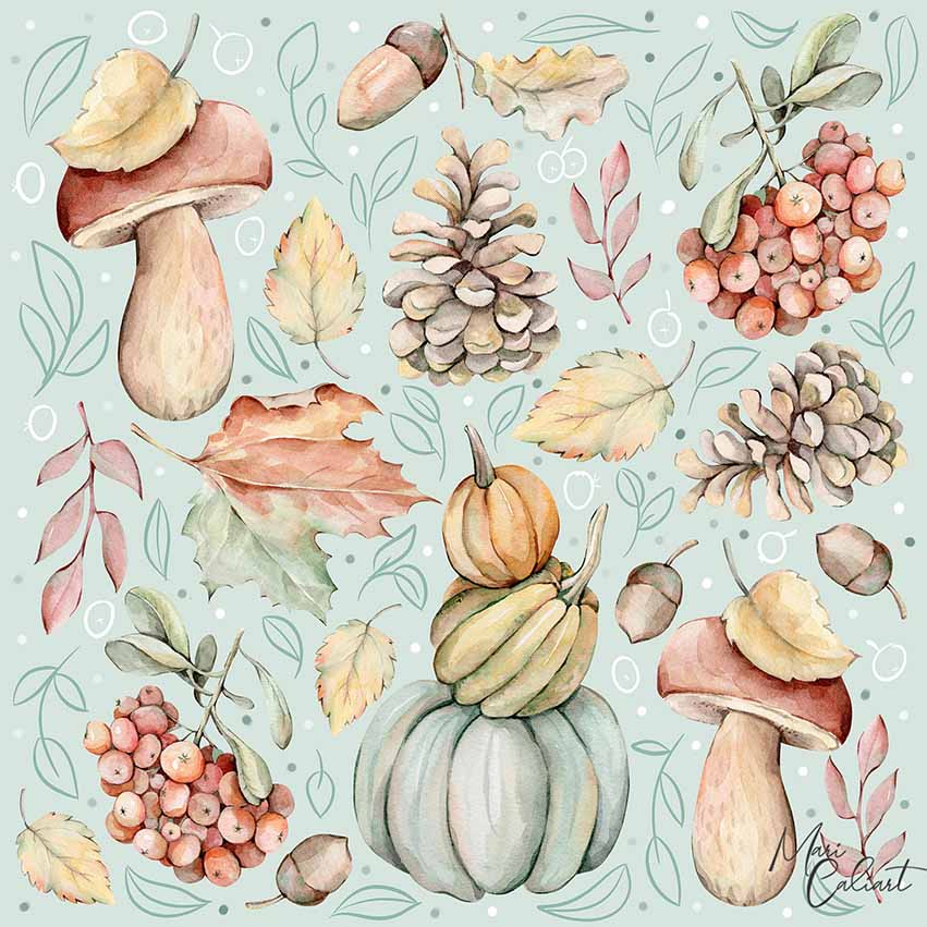 MC – Falling Leaves Collection 0400 © Mari Caliart
