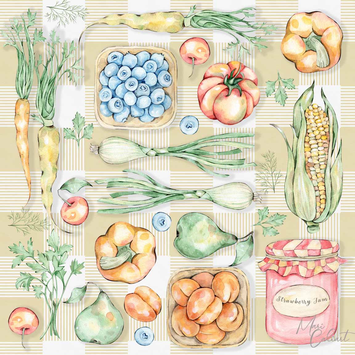 MC – Farmers Market Collection 2914b © Mari Caliart