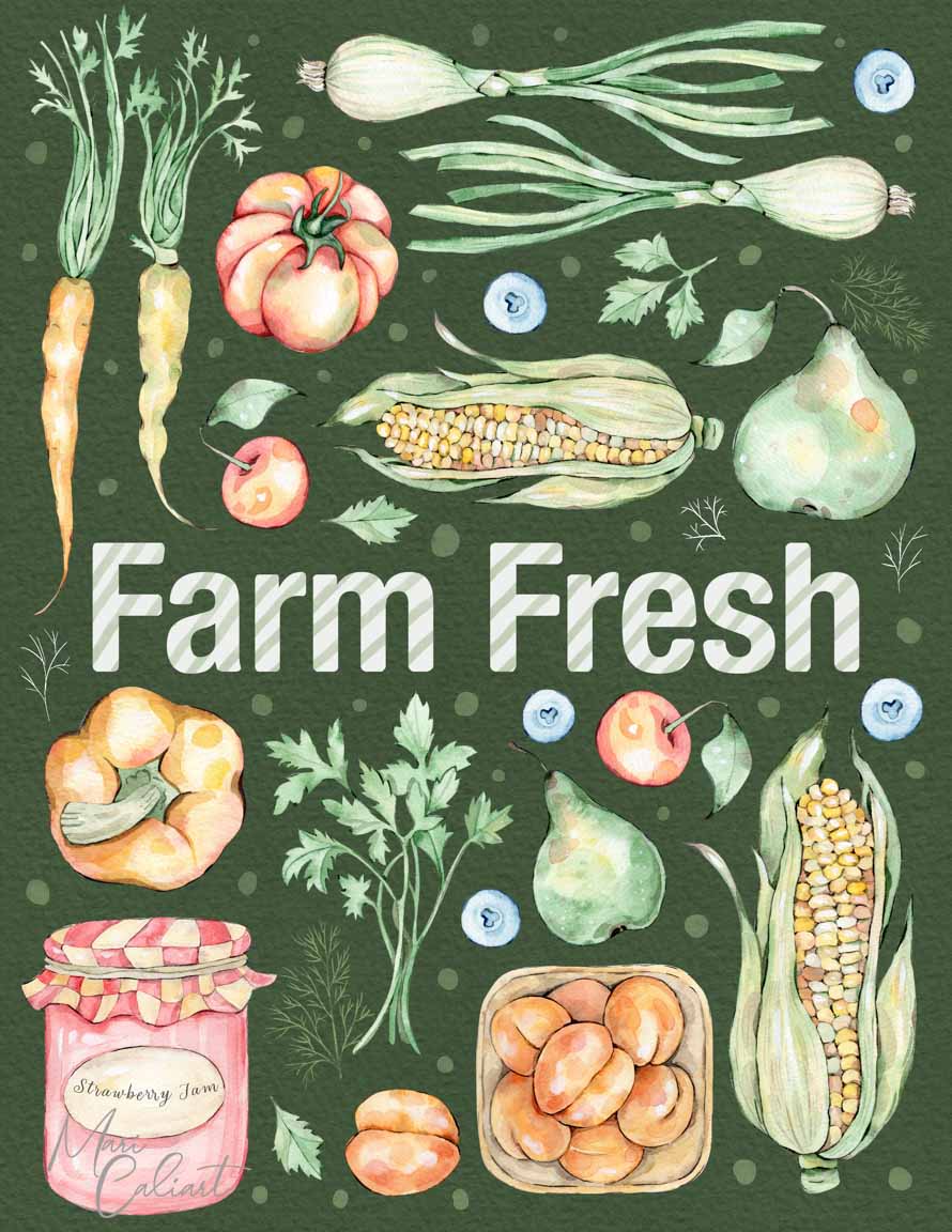 MC – Farmers Market Collection 2915b © Mari Caliart