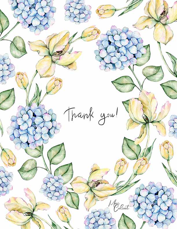 MC – Hydrangea and Tulips Collection 0505 © Mari Caliart