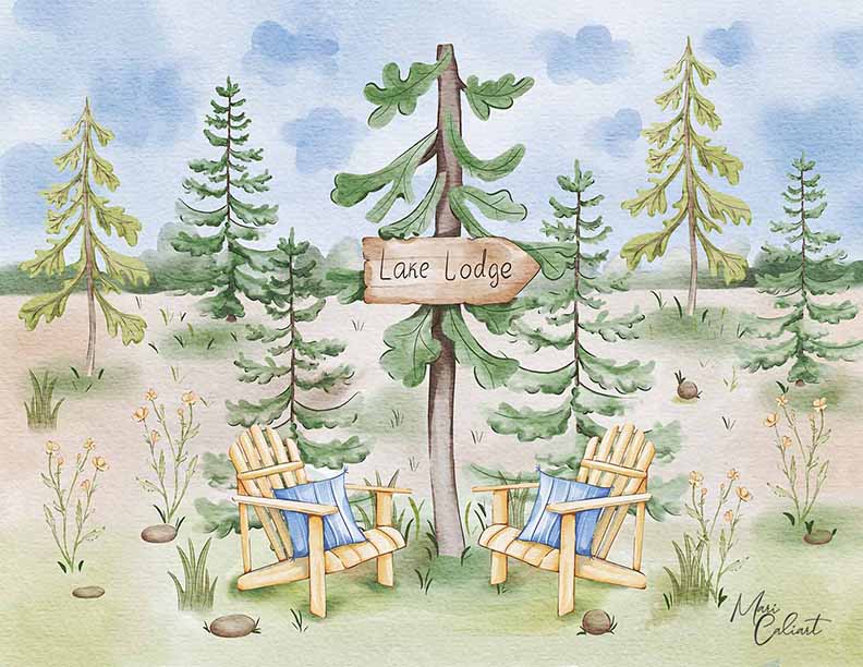 MC – Lake Lodge Collection 2513d © Mari Caliart