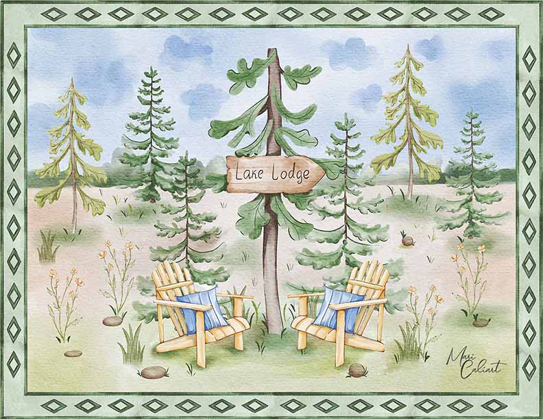 MC – Lake Lodge Collection 2513e © Mari Caliart