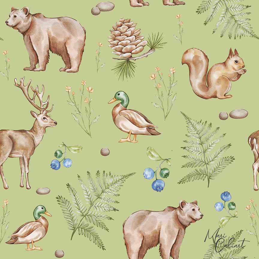 MC – Lake Lodge Collection – Deer 2500gs © Mari Caliart