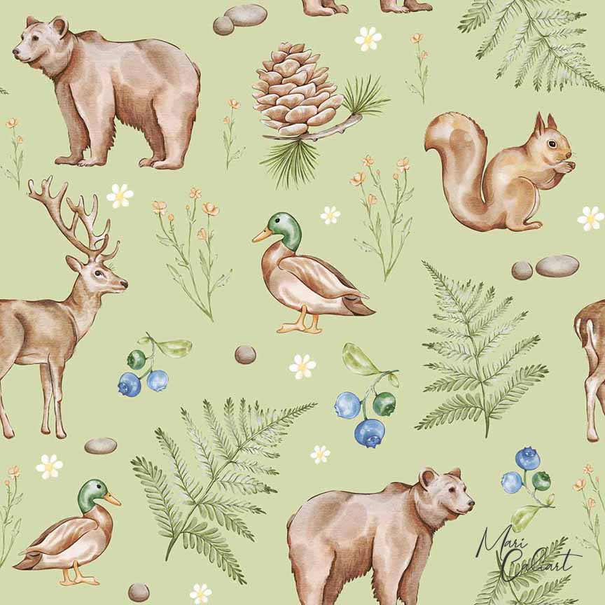 MC – Lake Lodge Collection – Deer 2500js © Mari Caliart