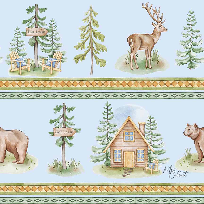 MC – Lake Lodge Collection – Deer 2506fs © Mari Caliart