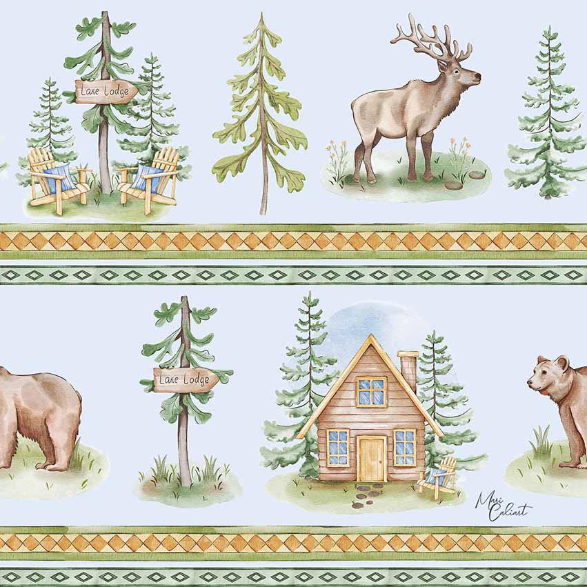 MC – Lake Lodge Collection – Elk 2506ds © Mari Caliart