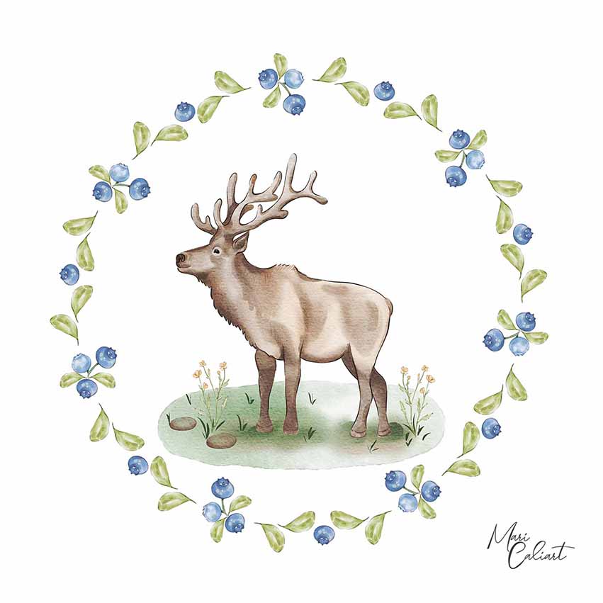 MC – Lake Lodge Collection – Elk 2512b © Mari Caliart