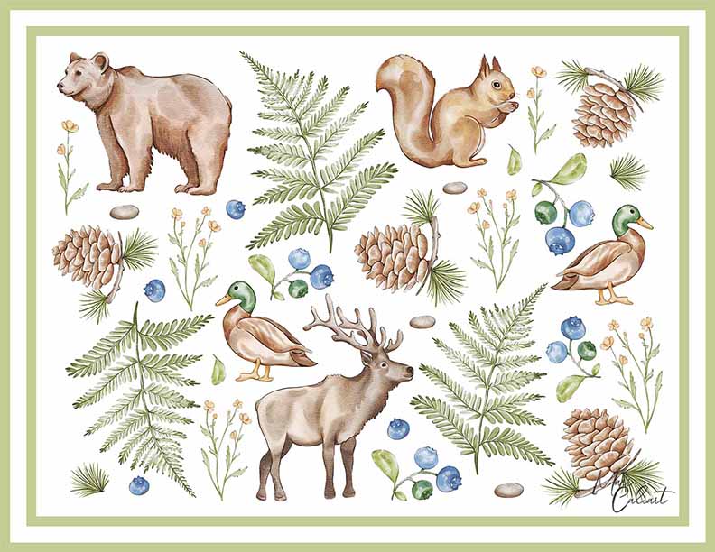MC – Lake Lodge Collection – Elk 2525a © Mari Caliart