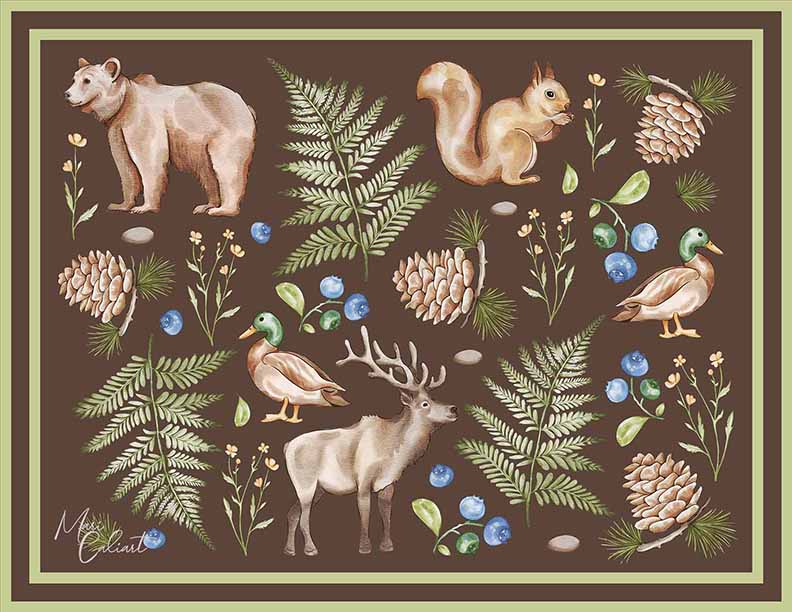 MC – Lake Lodge Collection – Elk 2525b © Mari Caliart