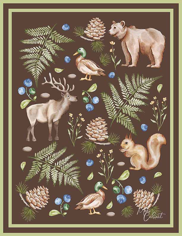MC – Lake Lodge Collection – Elk 2525d © Mari Caliart