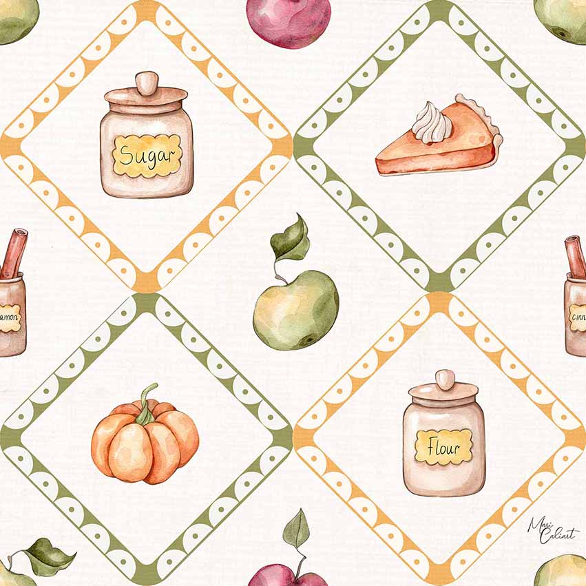 MC – Pumpkin Pie Collection 1809s © Mari Caliart