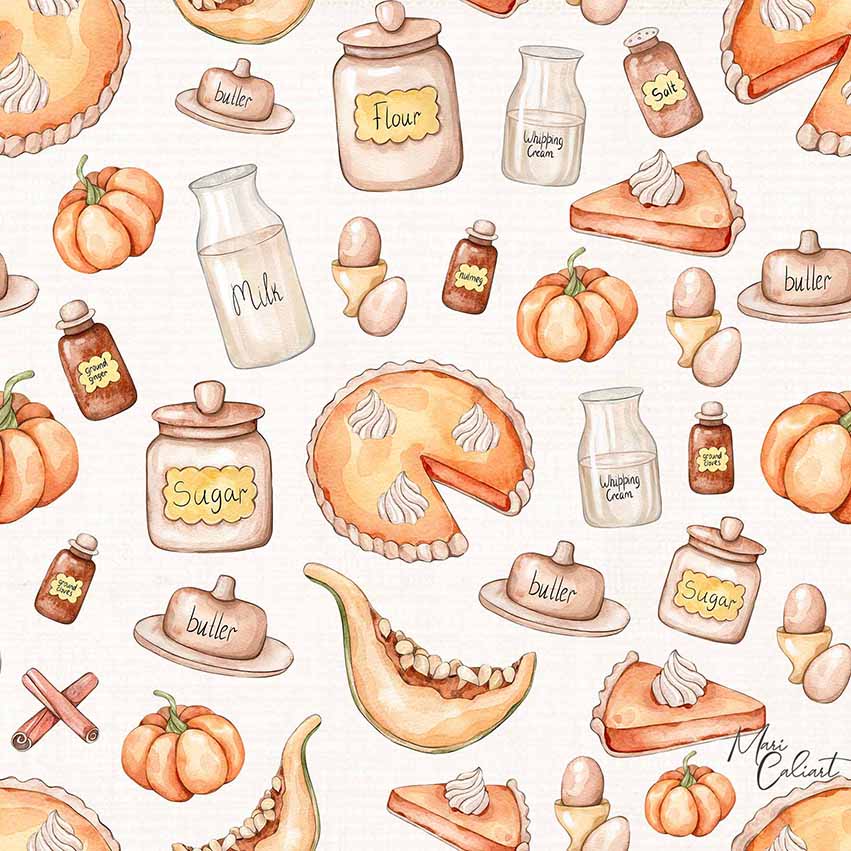 MC – Pumpkin Pie Collection 1814as © Mari Caliart