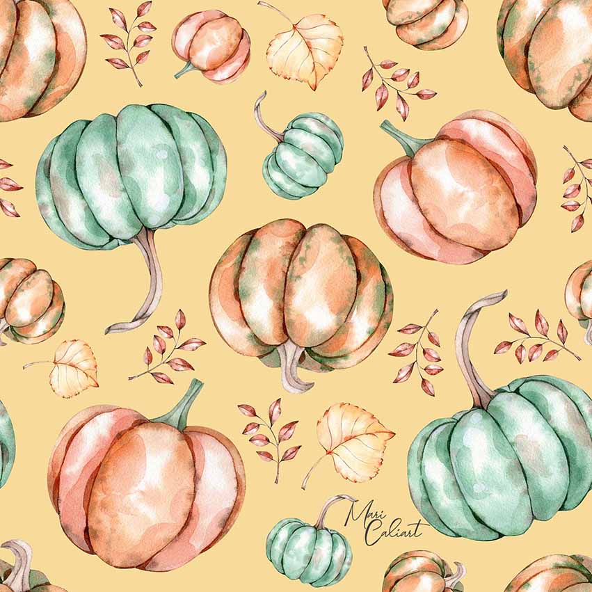 MC – Pumpkins and Leaves Collection 1100cs © Mari Caliart