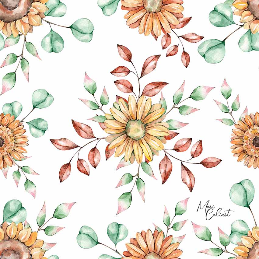 MC – Pumpkins and Leaves Collection 1101as © Mari Caliart