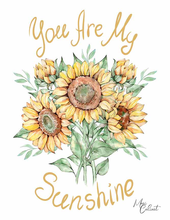 MC – Sunflowers Collection 2817 © Mari Caliart