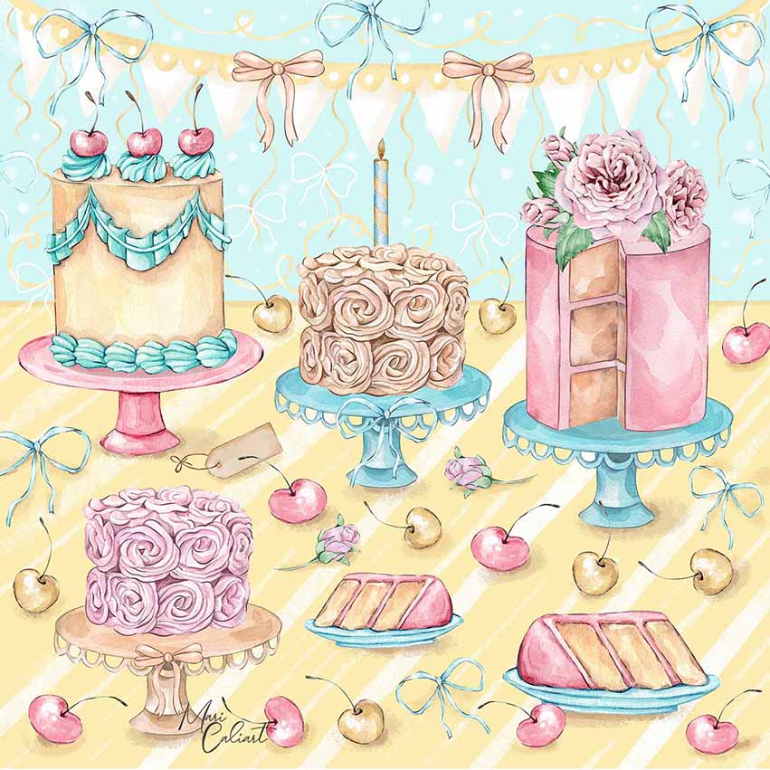 MC – Sweet Bloom Birthday Collection 2306b © Mari Caliart