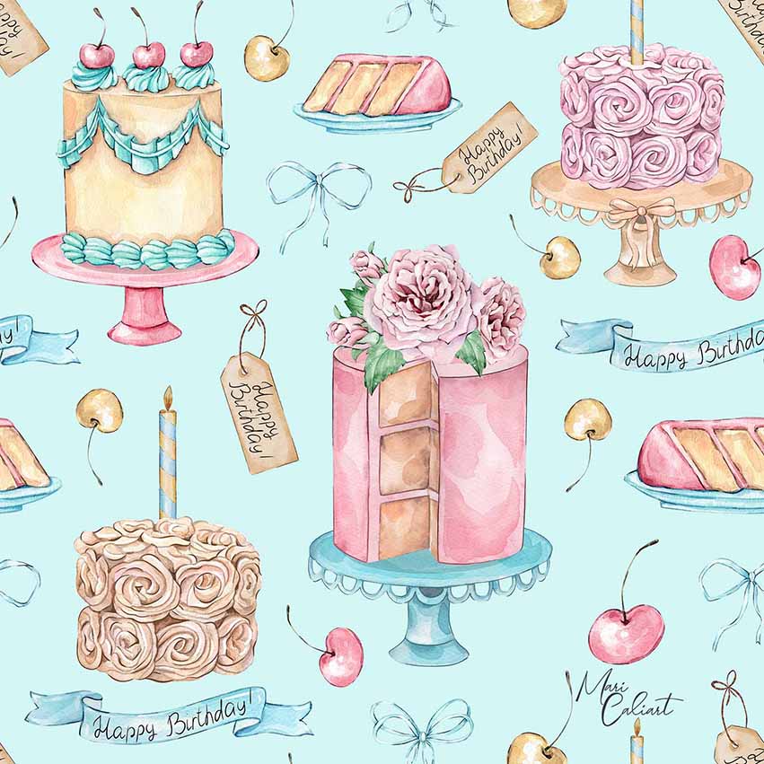 MC – Sweet Bloom Birthday Collection 2323cs © Mari Caliart