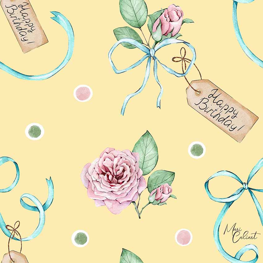 MC – Sweet Bloom Birthday Collection 2325bs © Mari Caliart