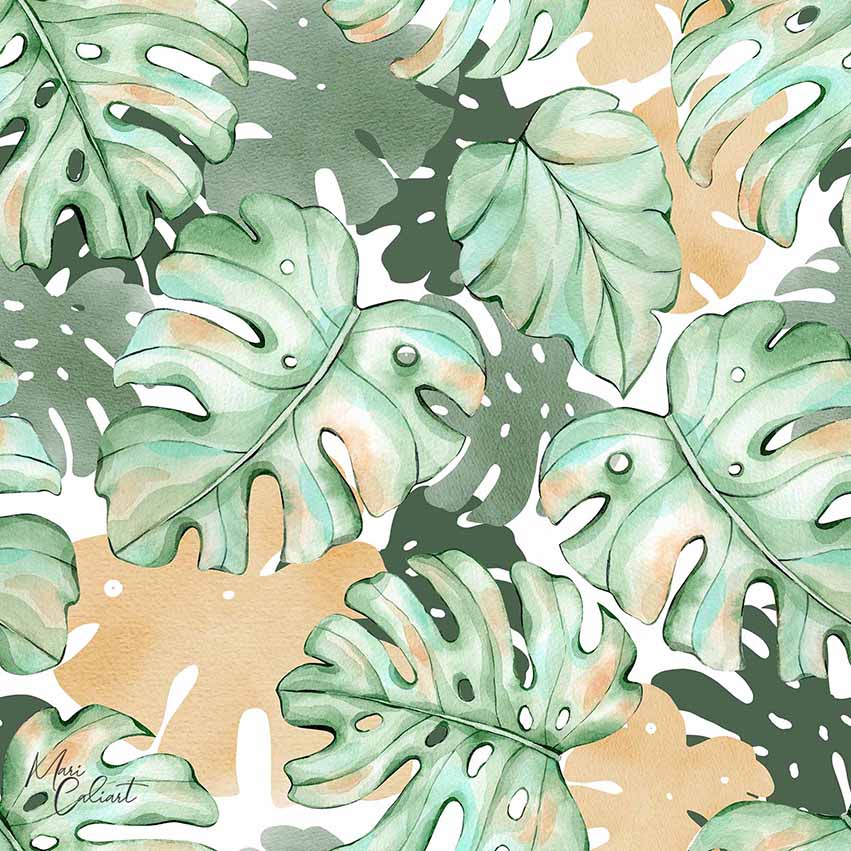 MC – Tropical Leaves Collection 2403as © Mari Caliart