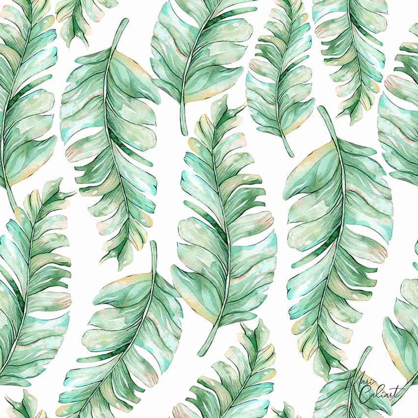 MC – Tropical Leaves Collection 2404as © Mari Caliart