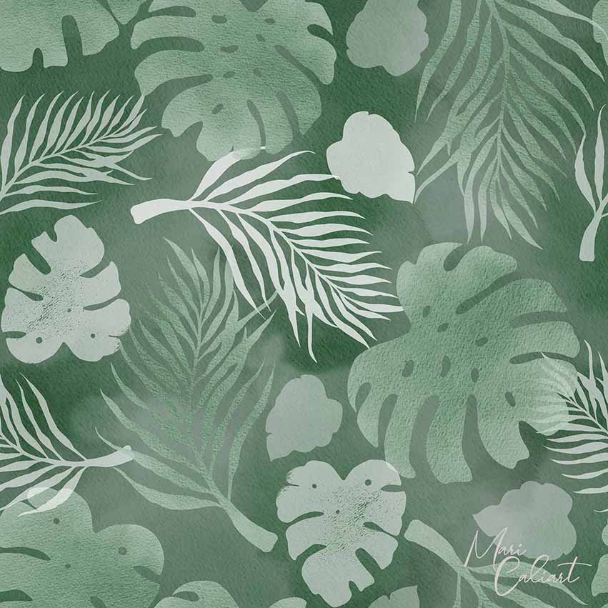 MC – Tropical Leaves Collection 2406s © Mari Caliart