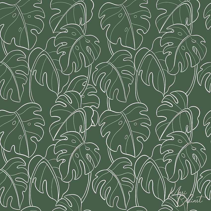 MC – Tropical Leaves Collection 2407s © Mari Caliart