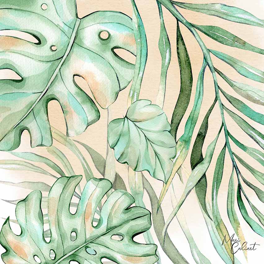 MC – Tropical Leaves Collection 2412b © Mari Caliart