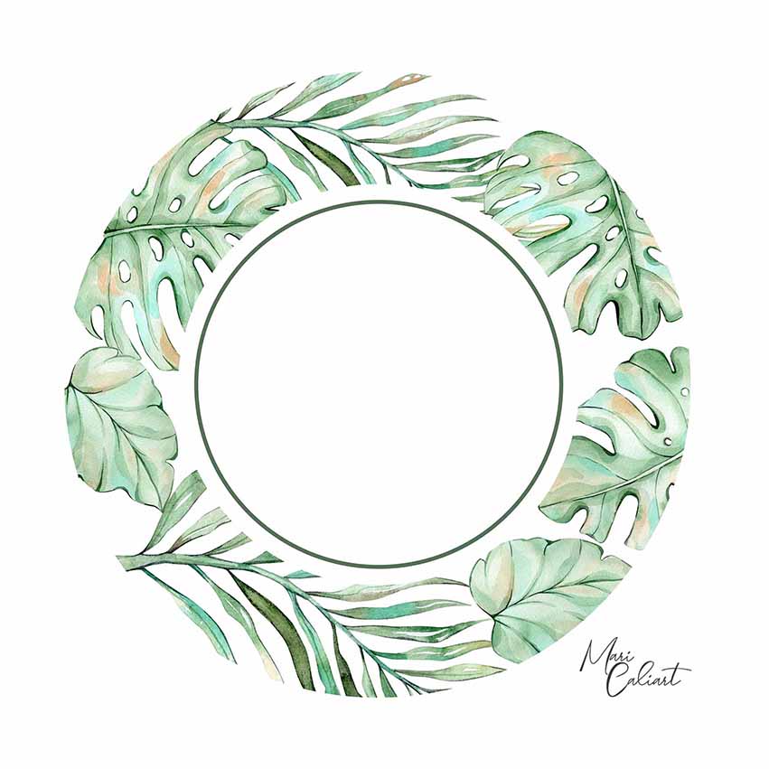 MC – Tropical Leaves Collection 2416a © Mari Caliart