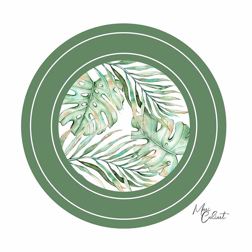 MC – Tropical Leaves Collection 2418 © Mari Caliart