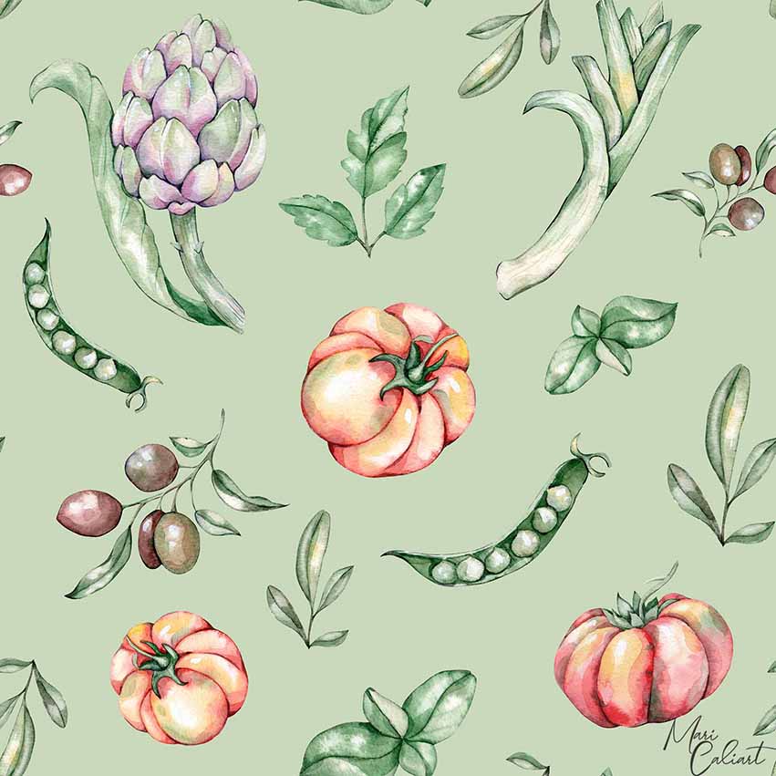 MC – Veggies Collection 1702bs © Mari Caliart