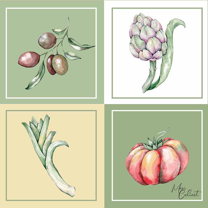 MC – Veggies Collection 1709 © Mari Caliart