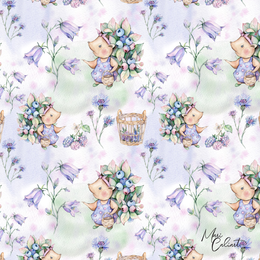 MC – Berry Hedgehog Collection – 1101as © Mari Caliart