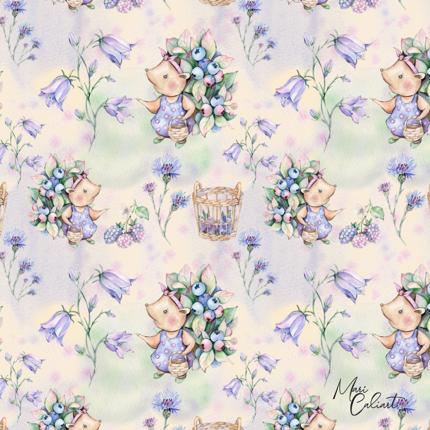 MC – Berry Hedgehog Collection – 1101bs © Mari Caliart