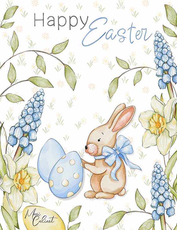 MC – Easter Bunny Collection – 1907 © Mari Caliart