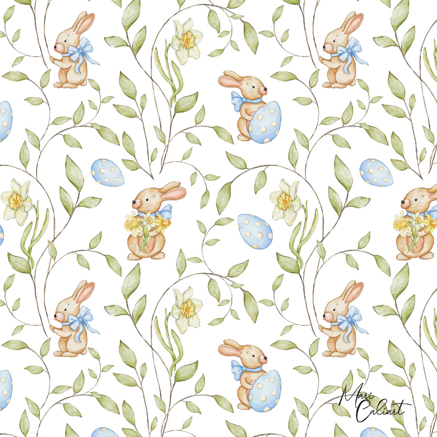 MC – Easter Bunny Collection – 1920as © Mari Caliart