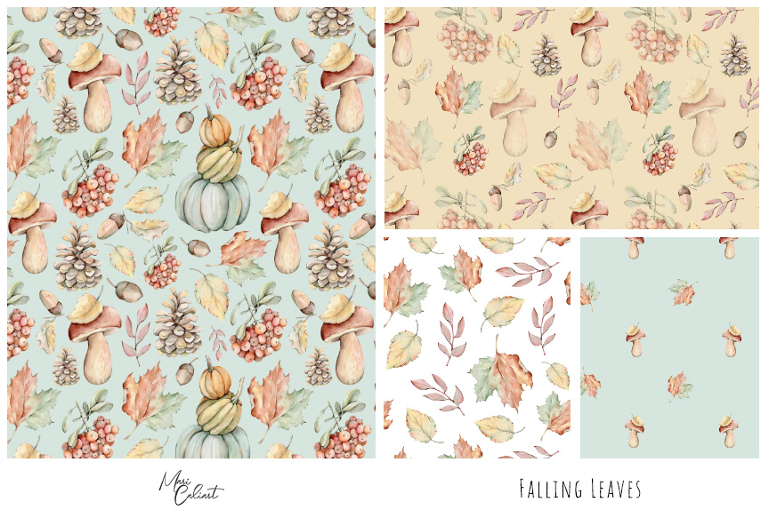 MC – Falling Leaves Collection © Mari Caliart